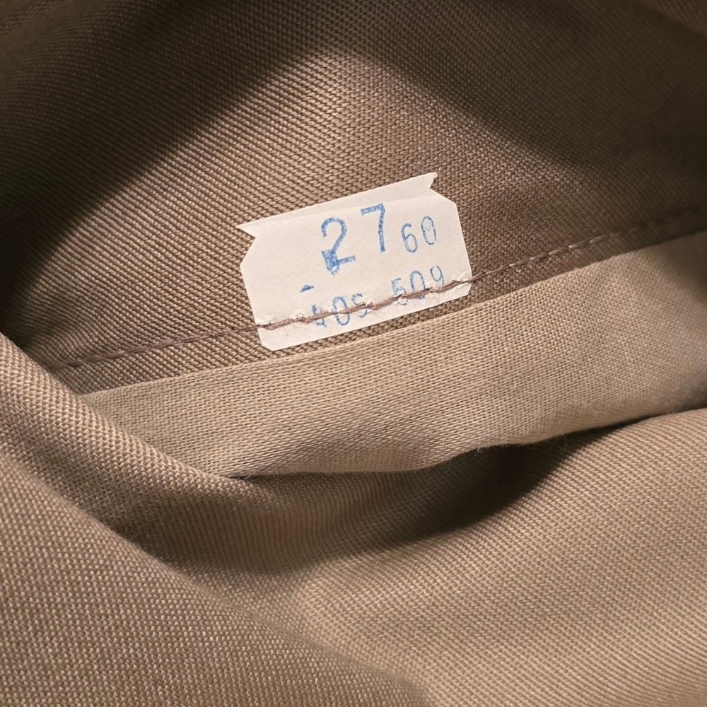 London Fog Mens 40 Short Trench Coat Tan Khaki Thinsulate Liner Belted USA Vtg - Picture 10 of 11